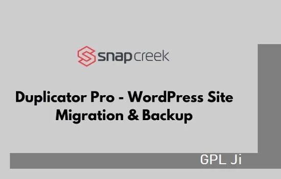 Download Duplicator Pro WordPress Plugin GPL v4.5.17.4